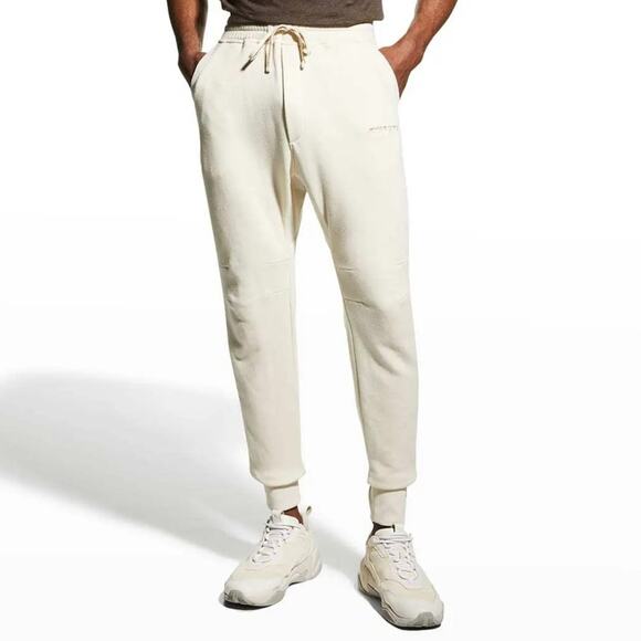 New XL‎ Twenty Montreal Cream Sunnyside Reverse Loop Terry Sweatpant Jogger Pant - Picture 2 of 13